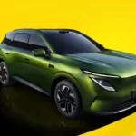 Dongfeng Nissan NX7 z LiDAR-em pokazany z przodu