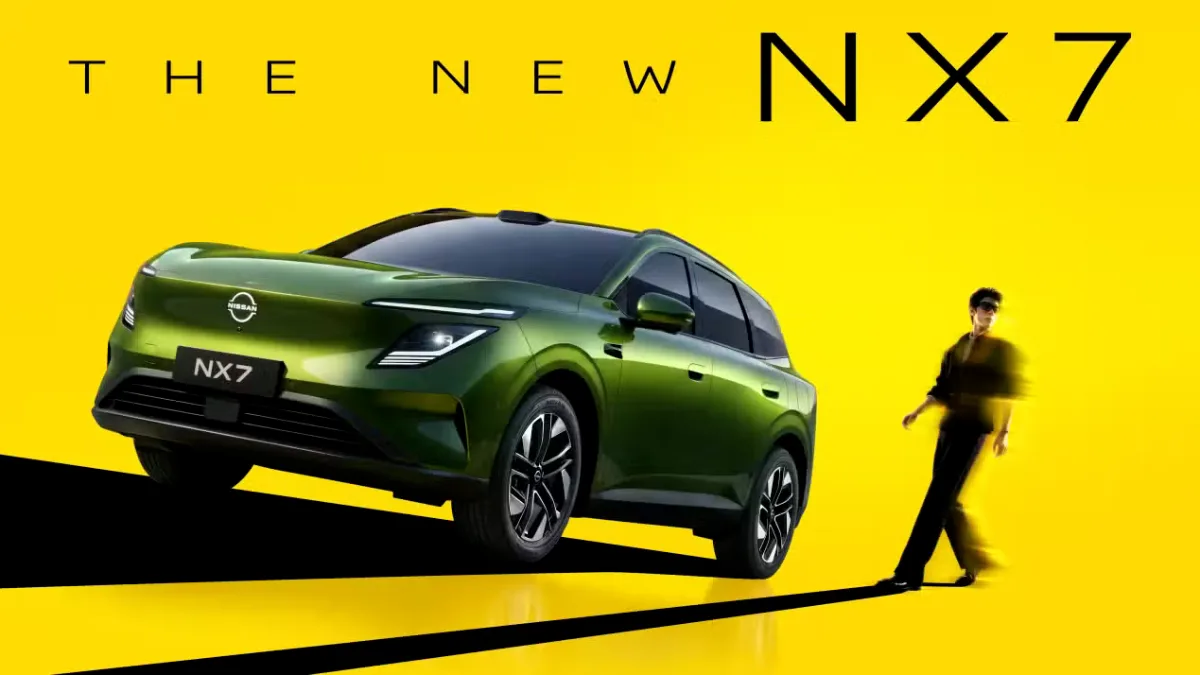 Dongfeng Nissan NX7 na oficjalnej grafice promocyjnej