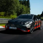 Mercedes-AMG CLA 45 podczas rekordowego przejazdu na Nürburgringu