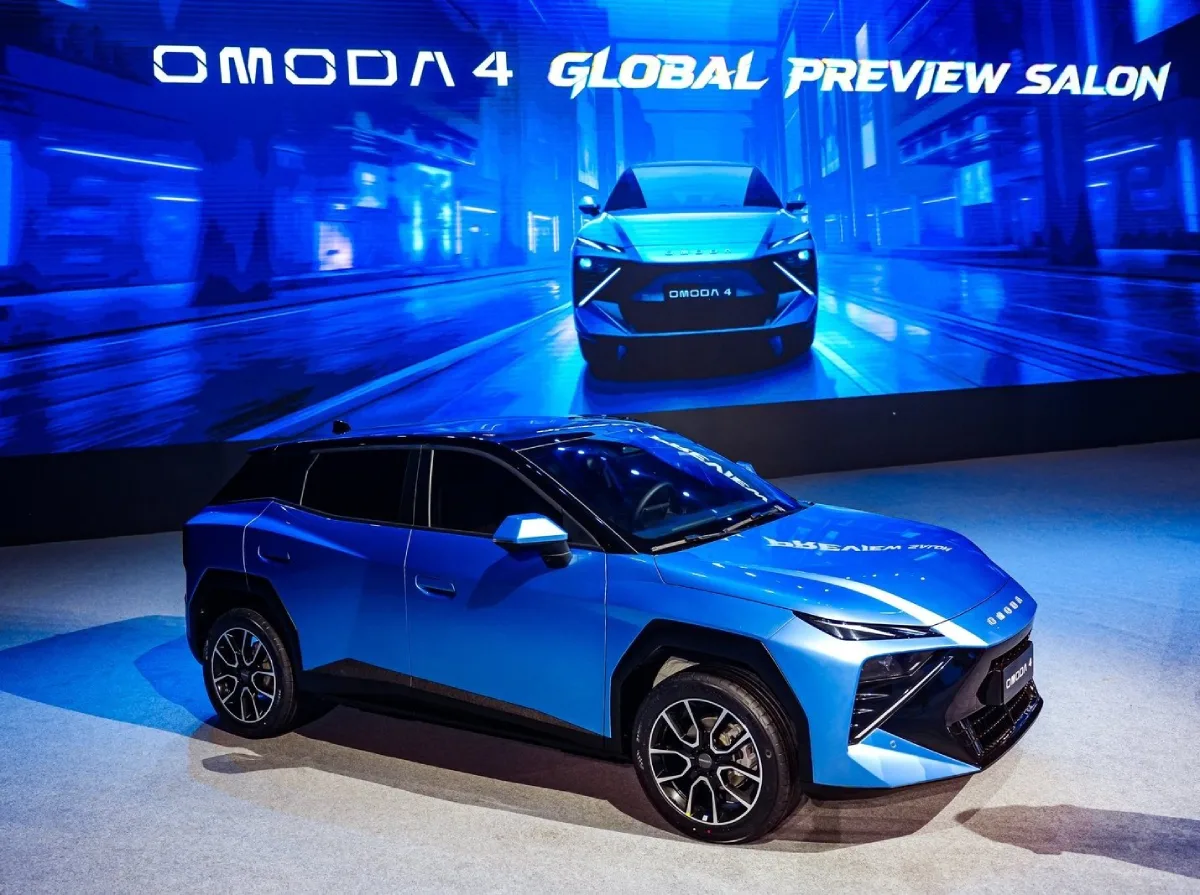 OMODA 4 podczas globalnej prezentacji modelu