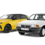 Opel Astra F i współczesny Opel Astra Electric