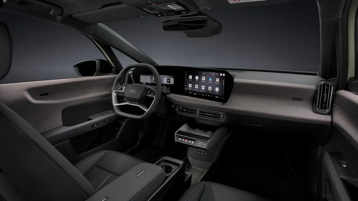 Wnętrze Audi A2 e-tron 2026
