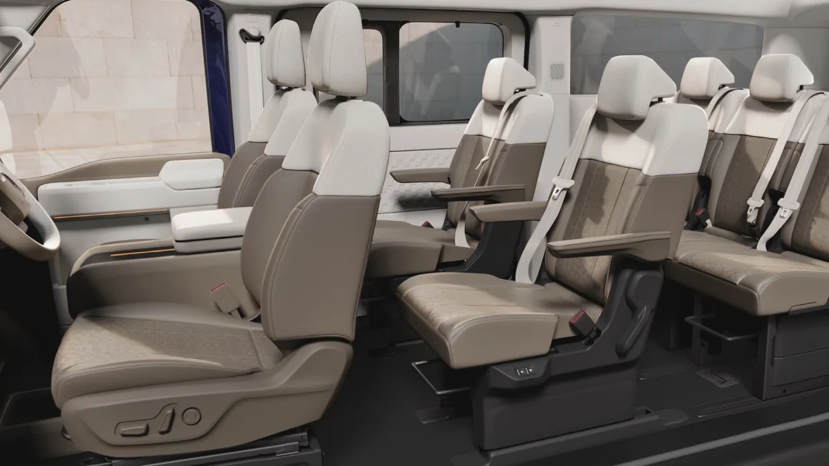 Wnętrze Kia PV7 Passenger 2027