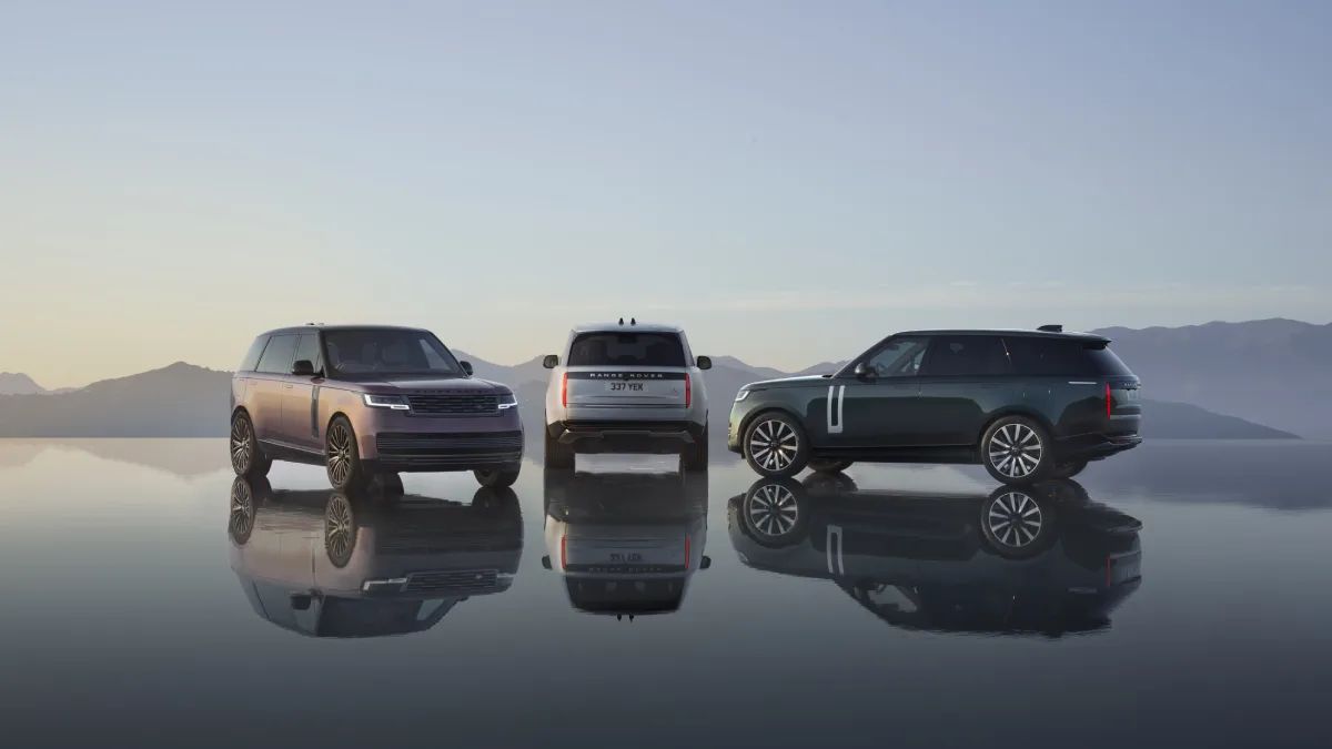 Trzy wersje Range Rover Electric 2026